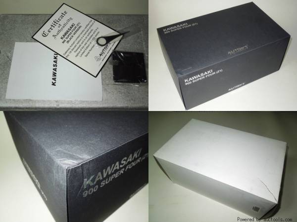 A/a 1/6 カワサキ 900 SUPER FOUR Z1 BLACKバージョン 未展示