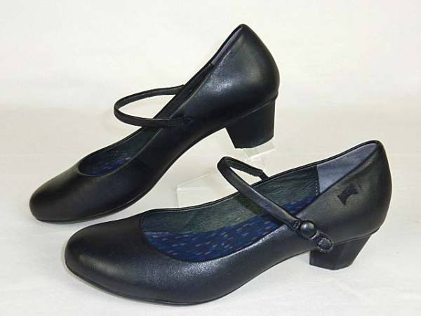 美品◇カンペール メリージェーン 37 ストラップ 太ヒール