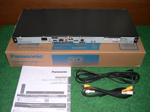 bn:11] ☆Panasonic ブルーレイディスクプレーヤー DMP-BDT110 中古美