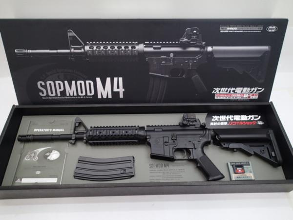 0417】東京マルイ製 次世代電動ガン M4 SOPMOD