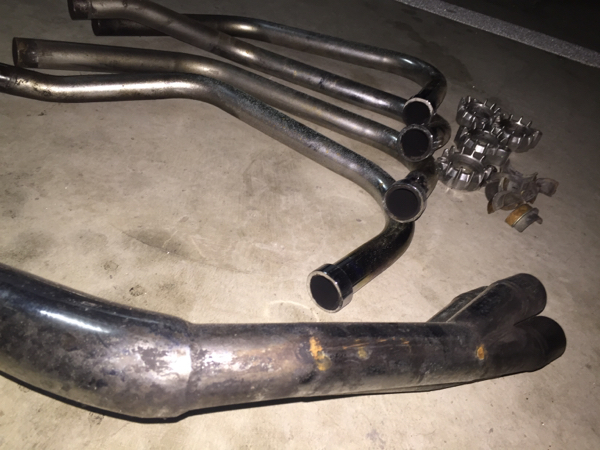 ワルツ機械 マフラー CBR400F CBX400F メッキ CBXかCBRどちらかもに