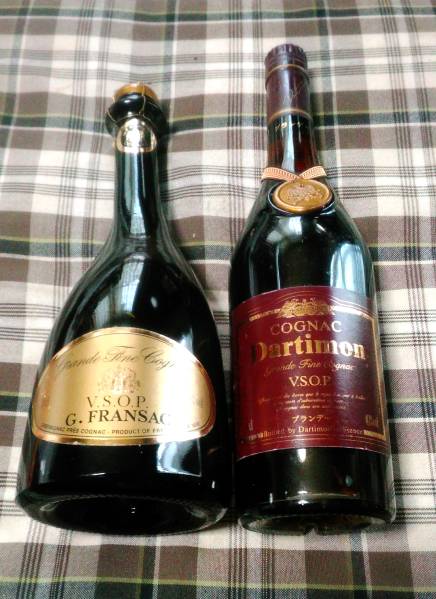 古酒　ブランデー2本　フランサック、ダルチモン　未開封　箱無