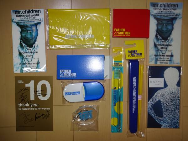 ミスチル　Mr.Children　ファンクラブ継続特典など　10点　F&M