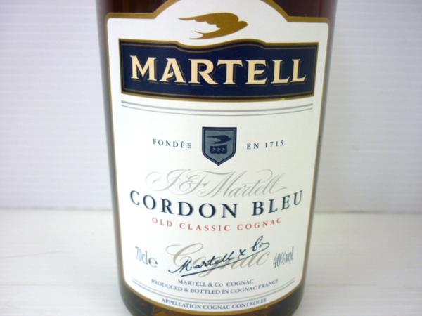 JAN□マーテル コルドンブルー 箱入り 未開栓 700ml 当方出入札際には