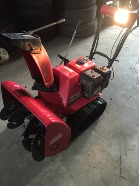 HONDA HS655 除雪機 動作確認済 北海道 札幌 売切