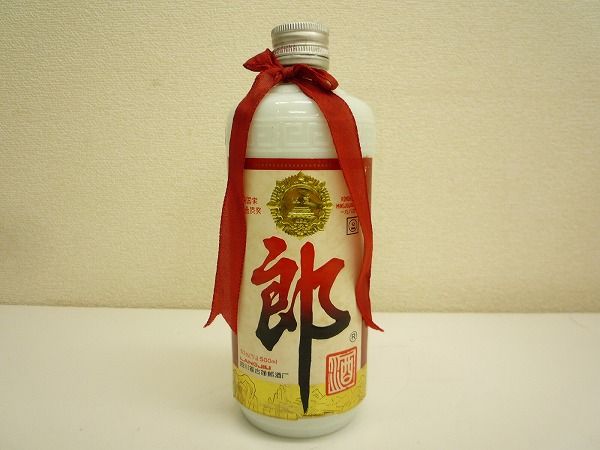 F044 古酒 中国酒 郎牌 郎酒 500ml 53 1994年製 未開栓・M 食品、飲料