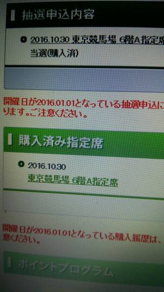 指定席：東京競馬場 天皇賞・秋2024 JRA ぷにょ博士のブログ 観戦記