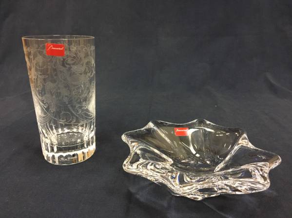 バカラ グラス 灰皿 セット 未使用品 写真通りになります 【公式通販】