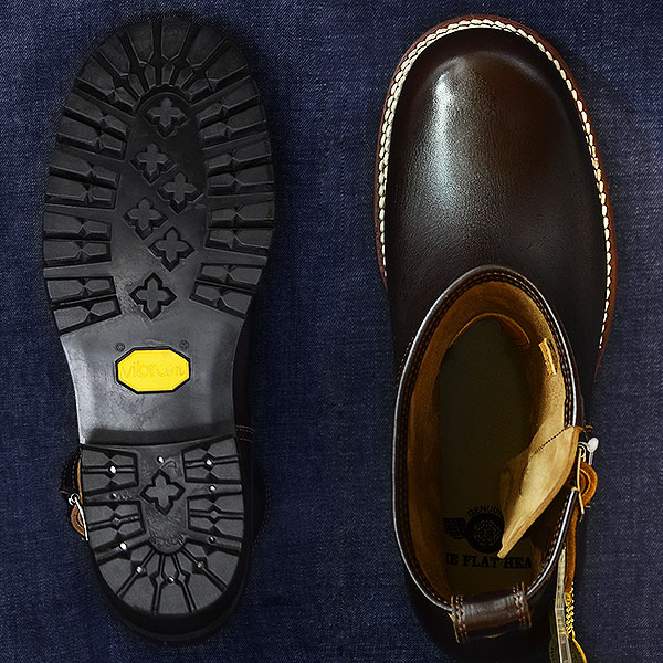 フラットヘッド 新品 ホースハイドブーツ 28 即決 #シ4728_SKB-30H