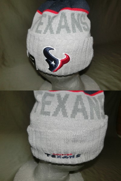◇USA購入 NEWERA社製 NFL【Houston Texans】ロゴ刺繍ニットCAP