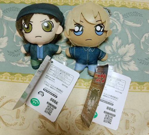 名探偵コナン　赤井秀一　安室透　キーチェーンマスコット　良品