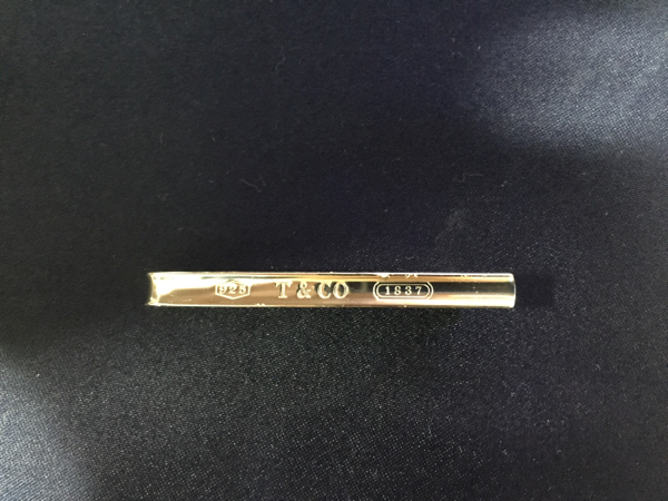 美品 ネクタイピン ティファニー シルバー 925 ②