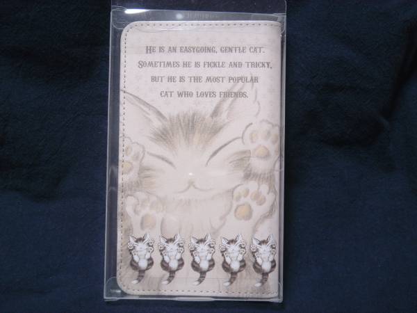 わちふぃーるど 猫のダヤン スマホケース にゃんキュー EV