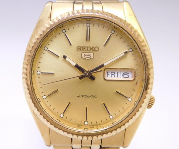 セイコー SEIKO 5 7S26-0500 21石 裏スケ 自動巻 メンズ 28埼79 【公式