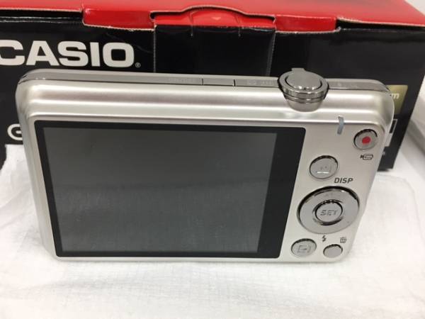 未使用品 CASIO カシオ EXILIM EX-ZS35 シルバー カメラ、光学機器