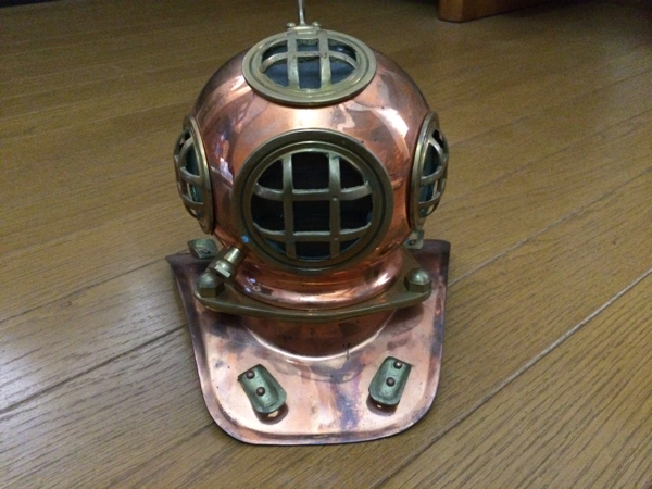 潜水ヘルメットの置物 【公式通販】