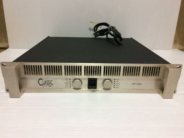即決 CLASSIC PRO CP1000 パワーアンプ 動作保証 美品