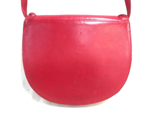 バレンチノガラバーニ ショルダーバッグ レッド レザー
