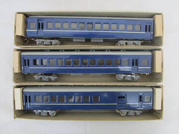 処分KTM/カツミ特急型列車 中型客車ナハフ，ナハ，ナハニ/HO[梱0.1