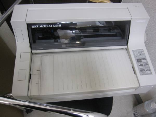 ★OKI　ML5350SE　水平ドットプリンタ　良品　VER 06