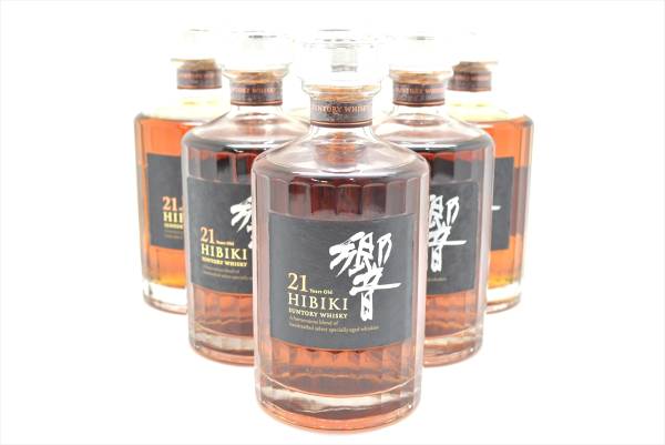 ◎ 未開栓 サントリー 響 21年 ウイスキー 700ml 6本セット 食品、飲料
