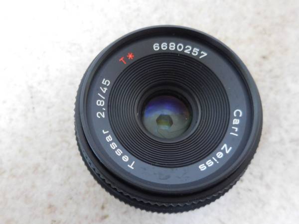 CONTAX CONTAX コンタックス Carl Zeiss Tessar 2.8/45 T コンタックス