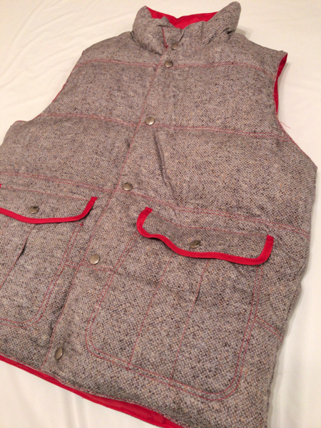 定価3万【新品同様】VAGIIE ダウンベスト リバーシブルサイズ50