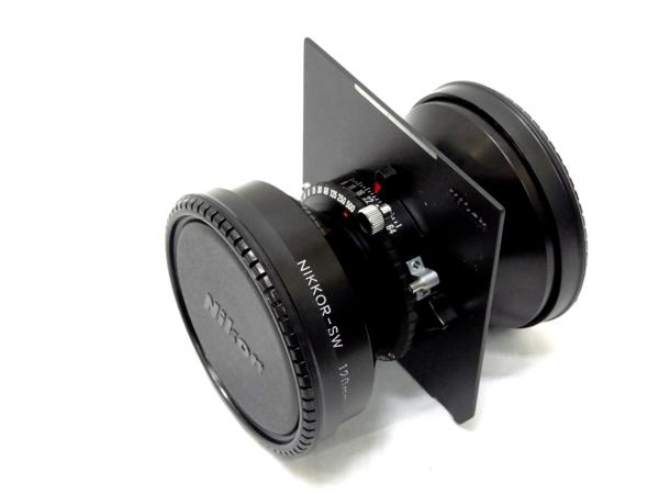 T)ニコン 大判レンズ ニッコールSW120mm F8 難あり 現状品 xvpbvx