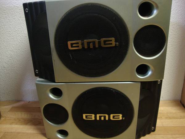 BMB ペアスピーカー CS-300V 2台 カラオケ 【○263】