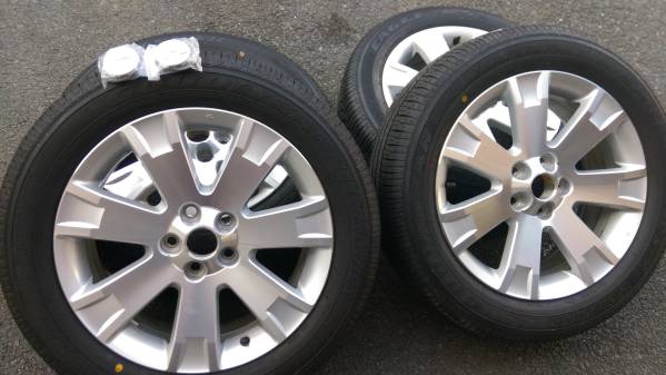 オンライン 購入 デリカD：5 新車外し タイヤ ホイール 4本セット
