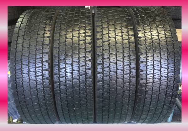 225/80R17.5 スタッドレス4本セット！123/122L 2013年製