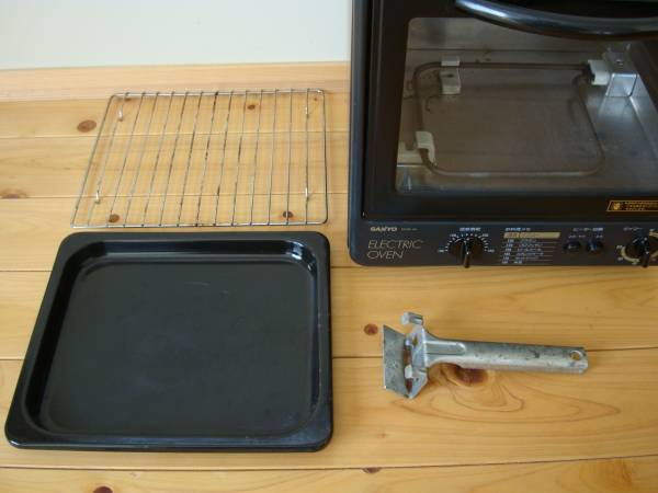 稀少☆SANYO サンヨー 電気オーブン SOB-14 99年製 動作確認済