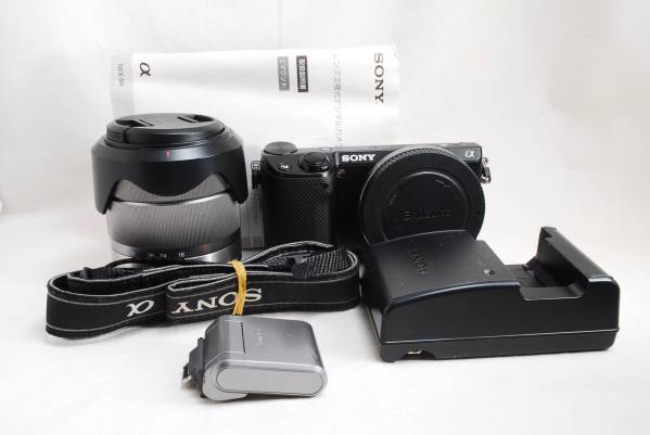 〓外観綺麗〓ソニー NEX-5R レンズ付 SONY α NEX-5RL パワーズーム
