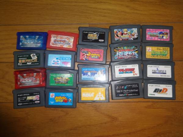 GBA ゲームボーイアドバンスソフトセット　20本