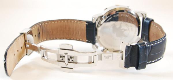 ■ハンティングワールド HW-913NV Dバックル シルバー 腕時計■