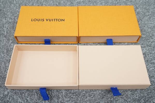 LOUIS VUITTON 箱 新品 未使用 2種類 20個セット LV ルイヴィトン 小物 新型 箱20個セット 未使用美品 LV ルイヴィトン