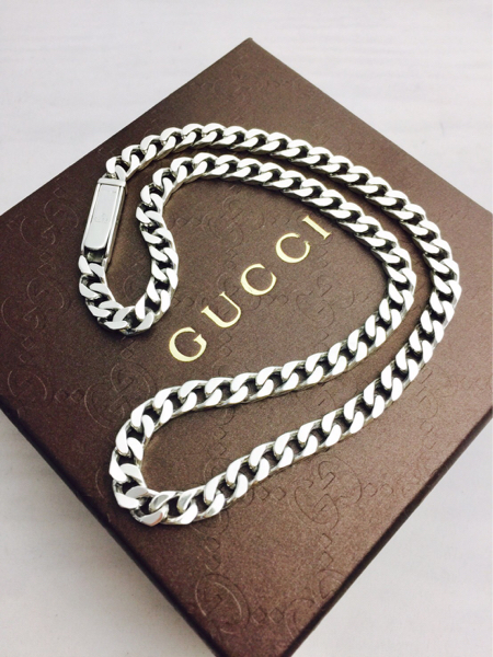 極美品‼️GUCCI 3.7ミリ 喜平チェーンネックレス 超美品！】GUCCI 喜平