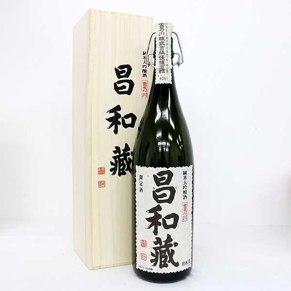 ☆箱付/純米大吟醸 吉乃川 昌和蔵 1800ml 製造28.10 T6J2803