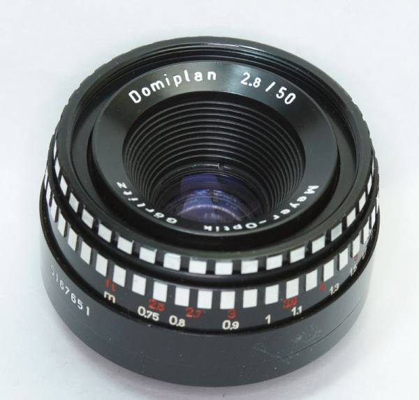 ドイツ製 Meyer-Optik Domiplan 2.8/50 Triplet ゼブラ M42 40N レンズ