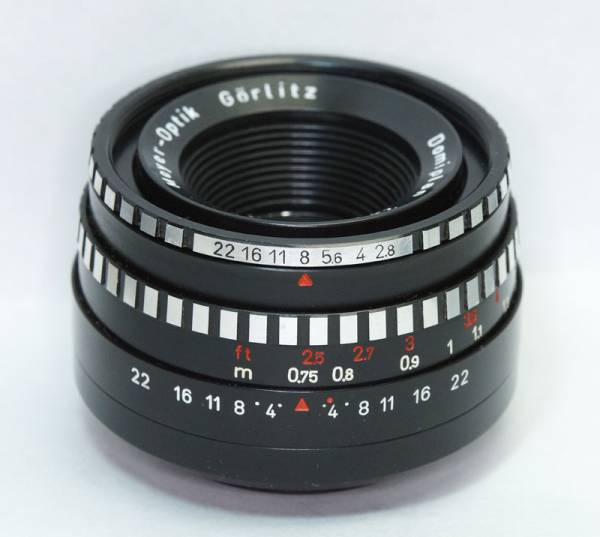 ドイツ製 Meyer-Optik Domiplan 2.8/50 Triplet ゼブラ M42 40N ドイツ