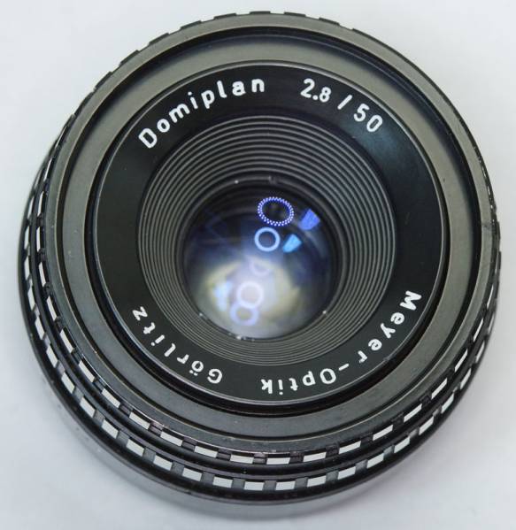 ドイツ製 Meyer-Optik Domiplan 2.8/50 Triplet ゼブラ M42 40N レンズ