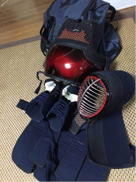 美☆剣道防具セット☆中学高校成人☆チタン面ショルダーバック付 美☆剣道防具セット☆中学高校成人☆チタン面ショルダーバック付