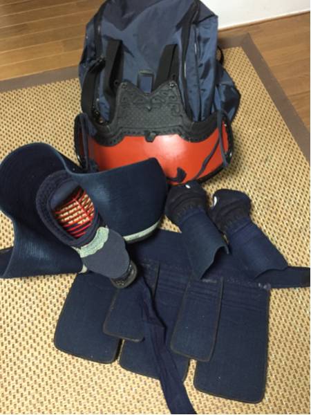 美☆剣道防具セット☆中学高校成人☆チタン面ショルダーバック付 美☆剣道防具セット☆中学高校成人☆チタン面ショルダーバック付