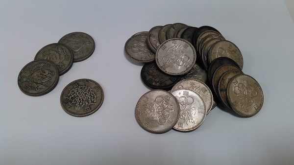 【TM】東京オリンピック/稲/鳳凰　100円銀貨　昭和シリーズ