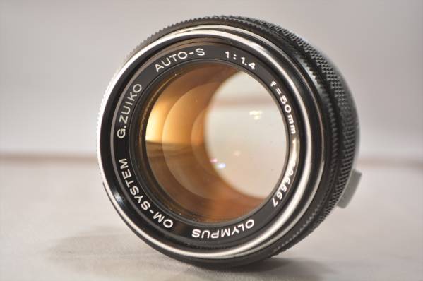 ★外観新品級★OLYMPUS OM-SYSTEM G.ZUIKO AUTO-S 50mm F1.4