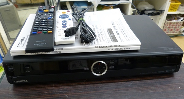 東芝DVDレコーダー VARDIA RD-S304K VARDIA TOSHIBA RD-S304K 東芝