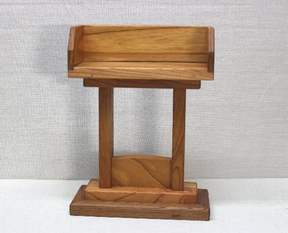 対局時計台.。欅製。新品　