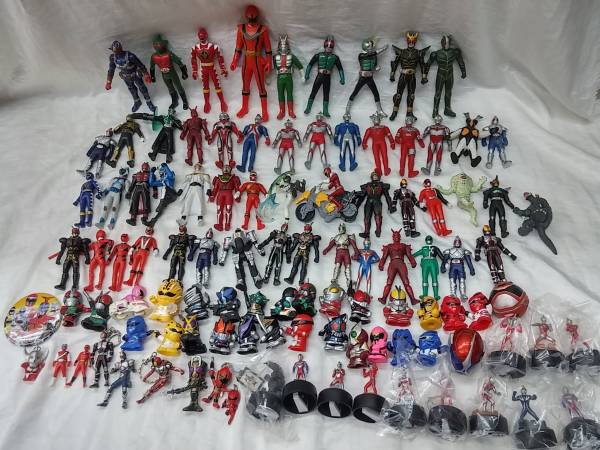 大量　まとめて　100体　ウルトラマン　仮面ライダー　戦隊　
