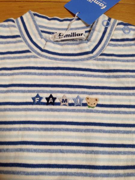新品 ☆ ファミリア 長袖T 100 ファミリア 長袖ワンピース 100