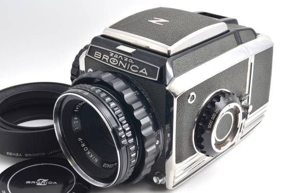 ☆美品・動作絶好調☆ ブロニカ ZENZA BRONICA S2 + 75mm F2.8 ☆外観